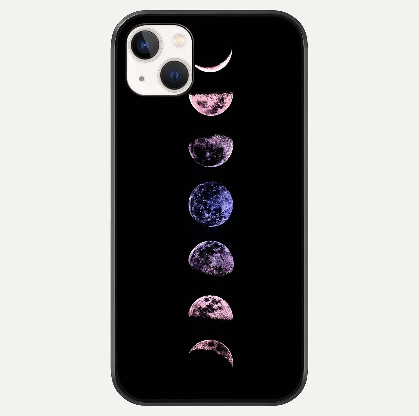 Crimson All Planets Glass Case For iPhone 14 Plus by Custom World