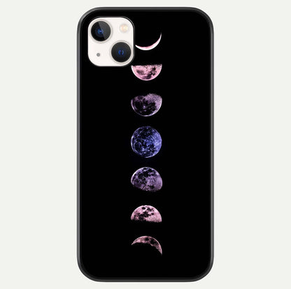 Crimson All Planets Glass Case For iPhone 14 Plus by Custom World