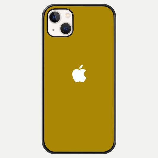 Golden Luxe Aura Glass Case For iPhone 14 Plus by Custom World