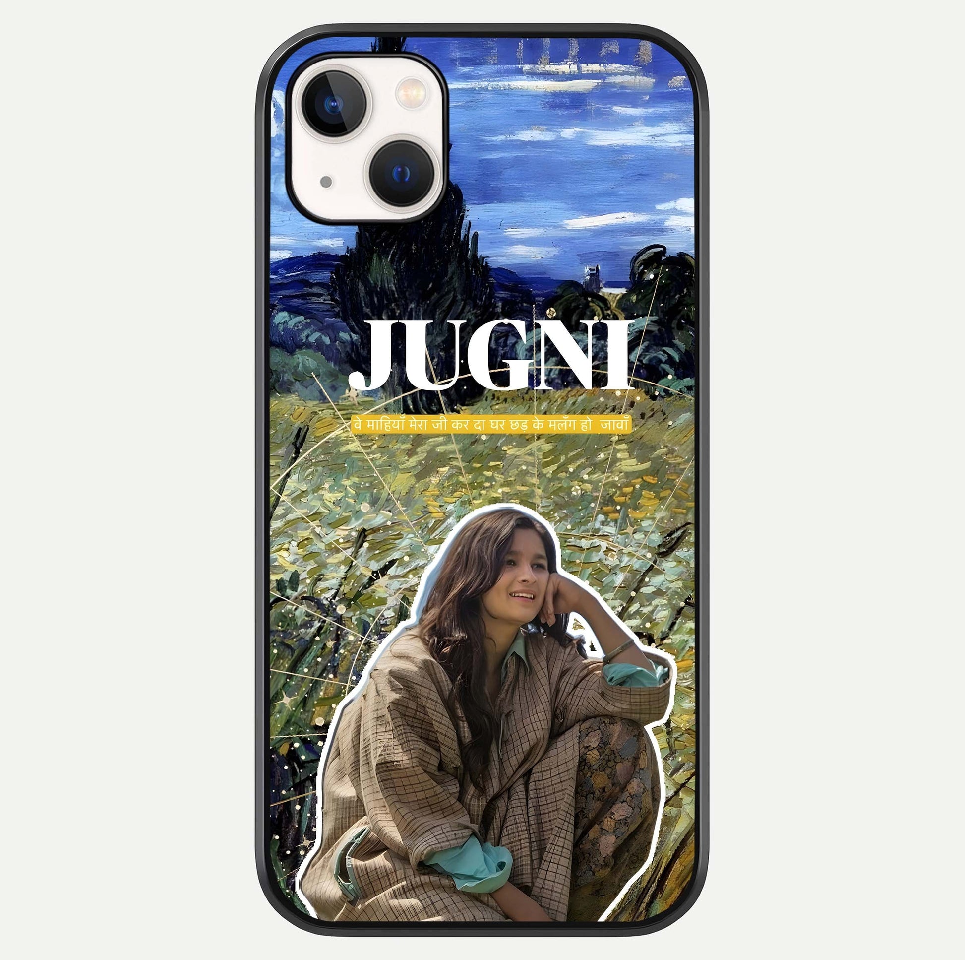 Jugni Soul Vibes Glass Case For iPhone 14 Plus by Custom World