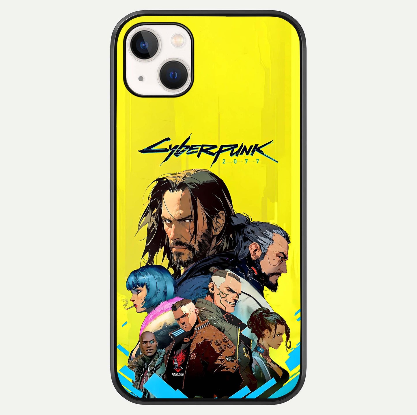 Neon Rebel Genesis Glass Case For iPhone 14 Plus by Custom World