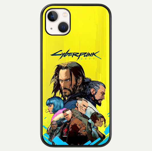 Neon Rebel Genesis Glass Case For iPhone 14 Plus by Custom World