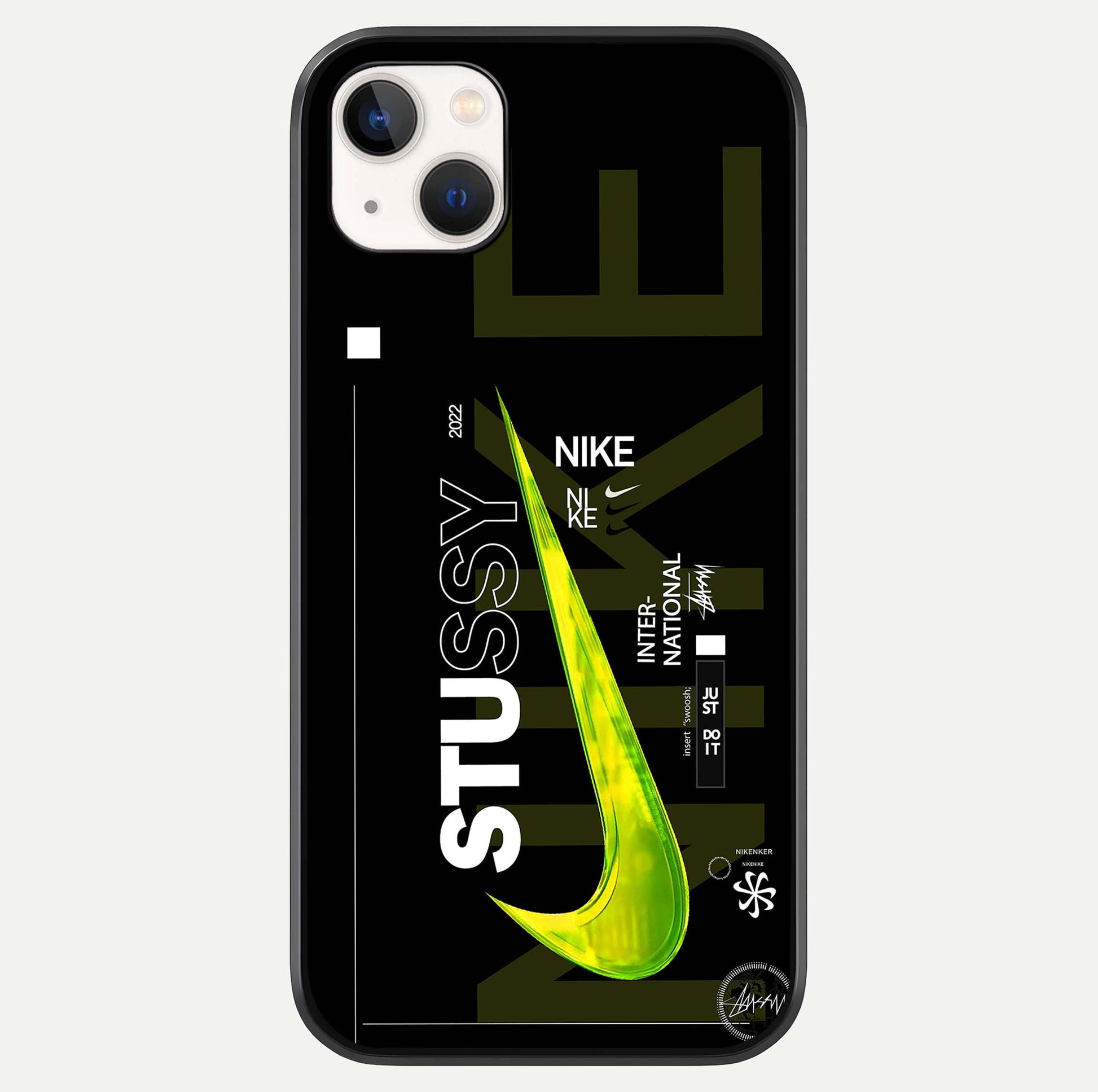 Neon Street Edition Glass Case For iPhone 14 Plus by Custom World