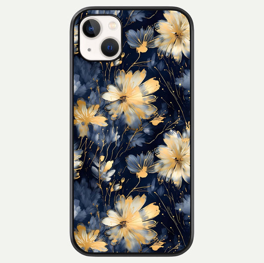 Royal Petal Dream Glass Case For iPhone 14 Plus by Custom World