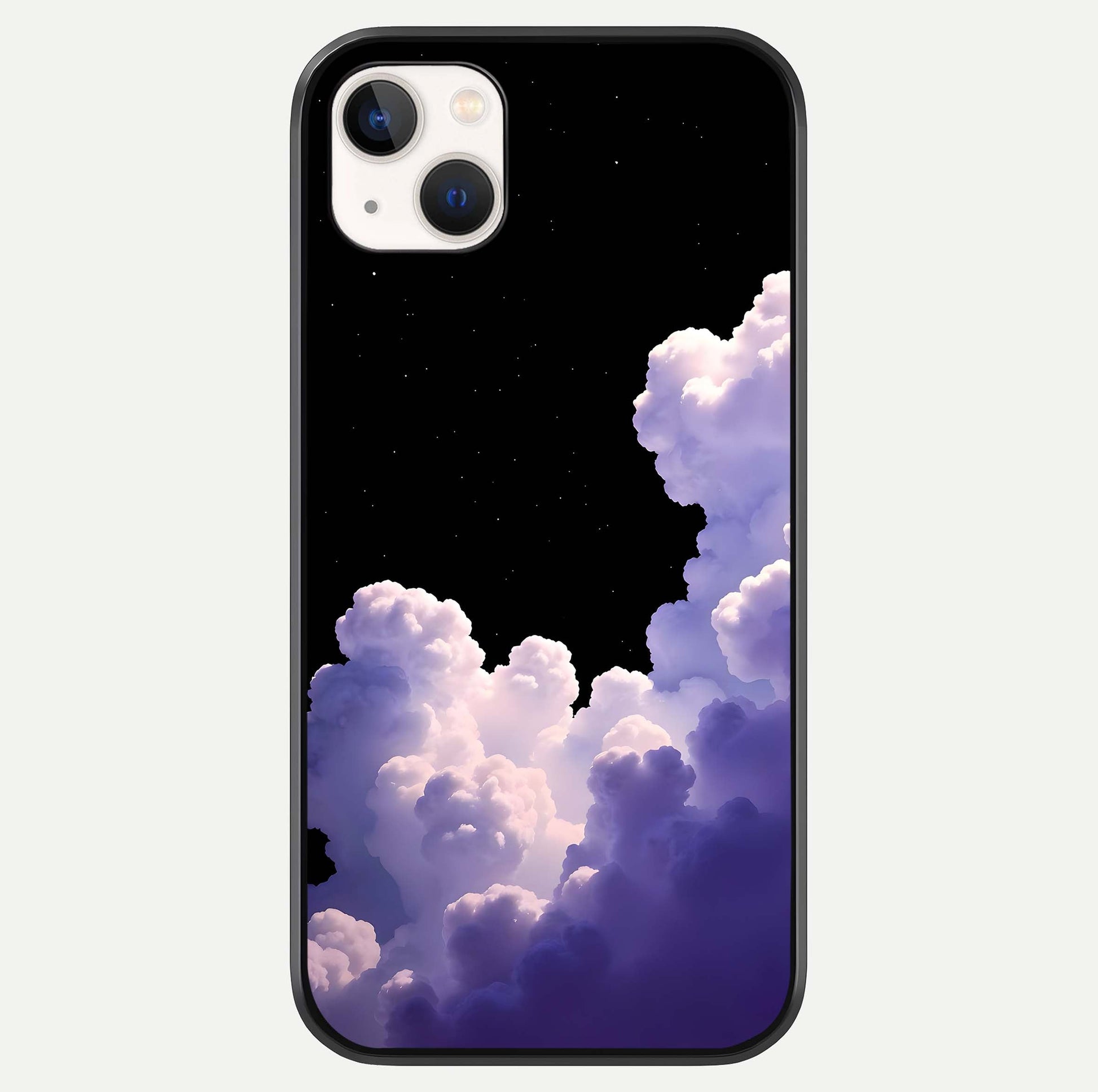 Starlit Night Whispers Glass Case For iPhone 14 Plus by Custom World