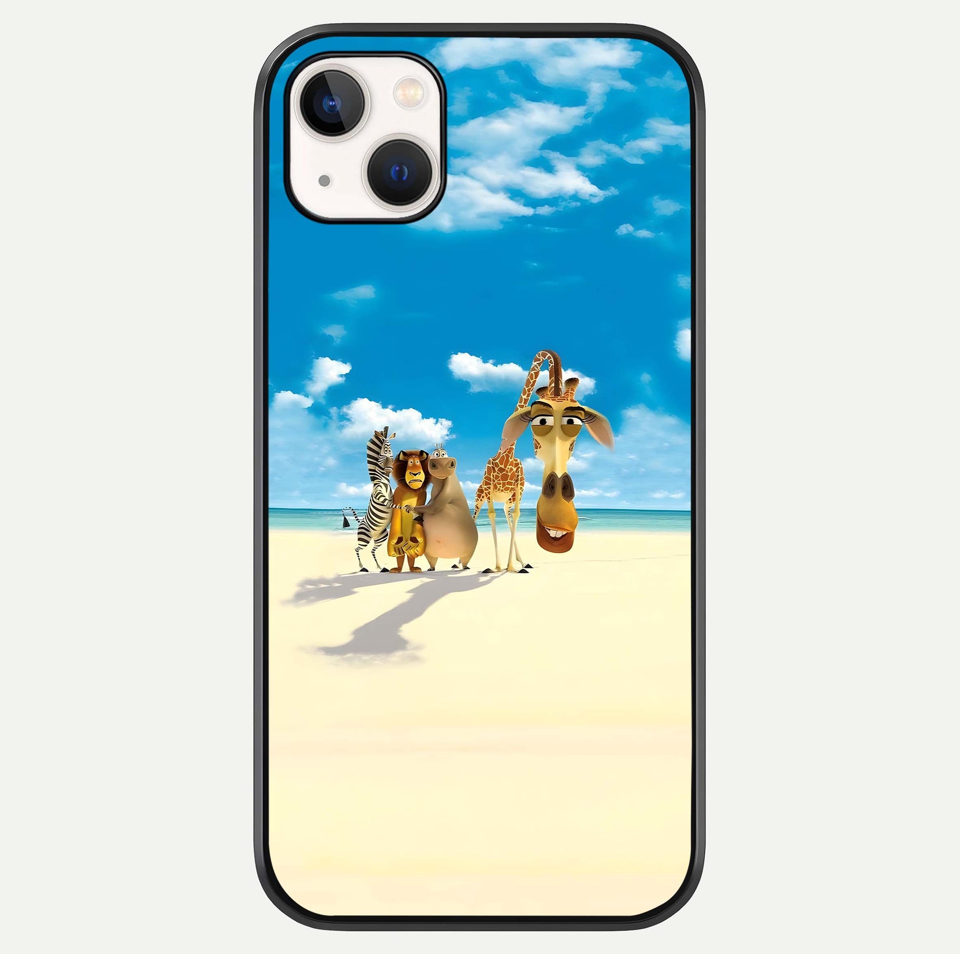 Tropical Fun Squad Glass Case For iPhone 16 Pro by Custom World