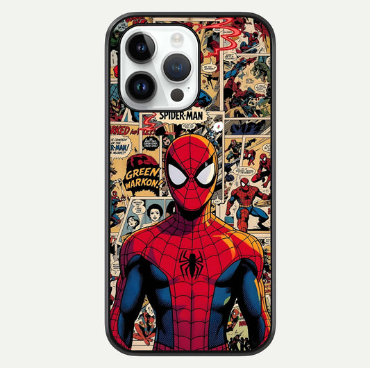 Aesthetic Spider Glass Case For iPhone 16 Pro by Custom World