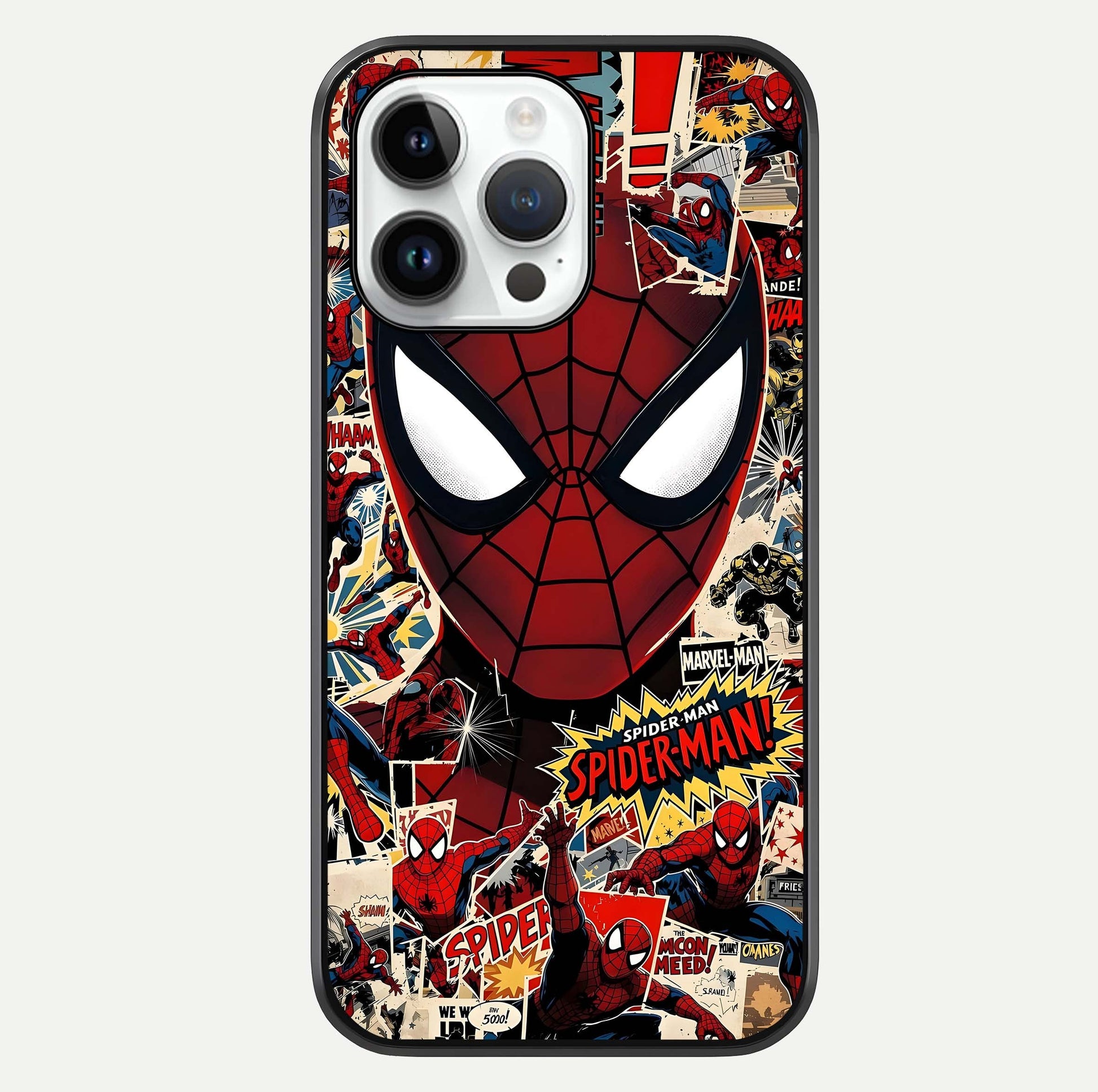 Aesthetic Wonder Spider Glass Case For iPhone 16 Pro by Custom World