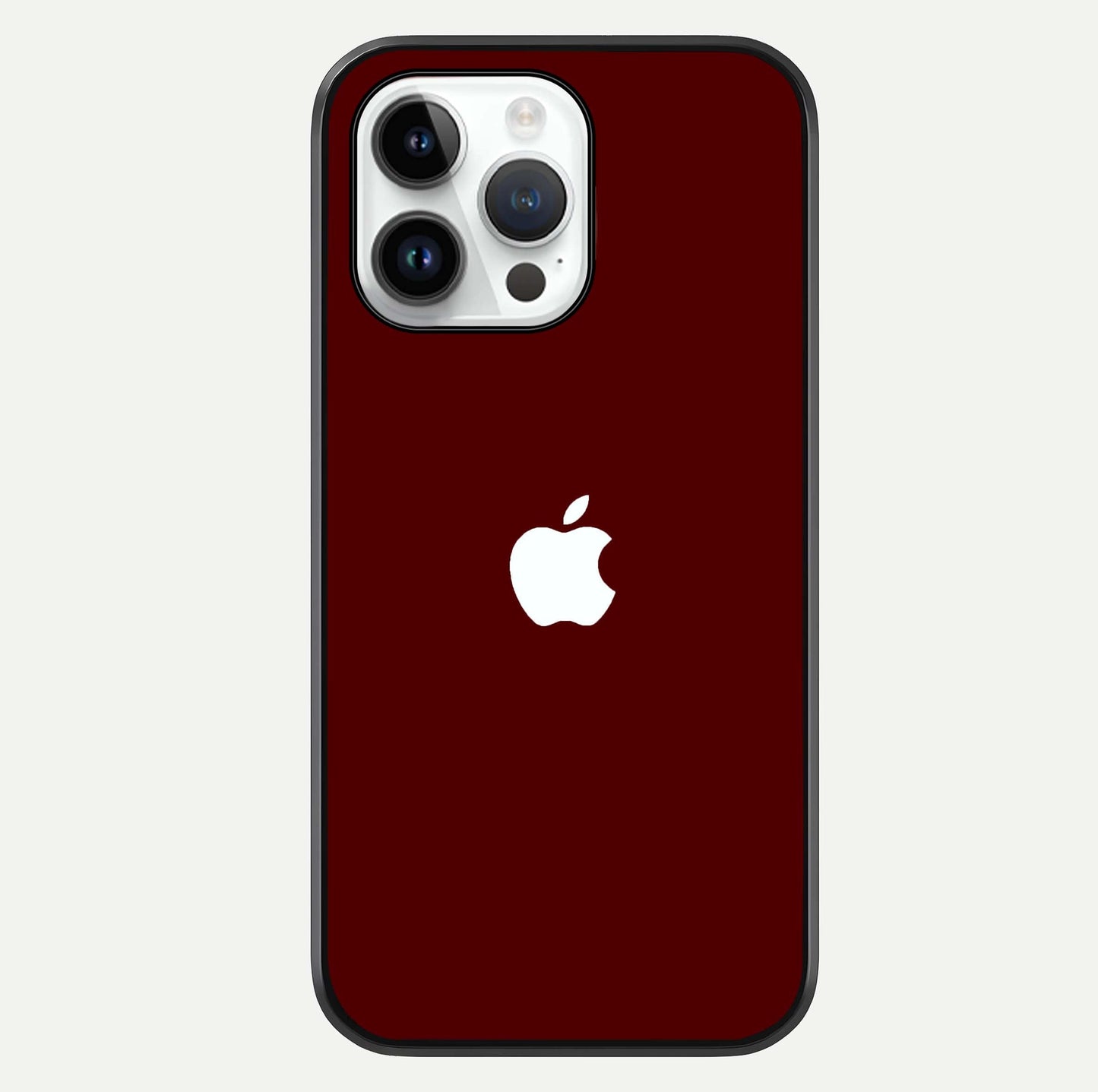 Apple Crimson Core Glass Case For iPhone 16 Pro by Custom World