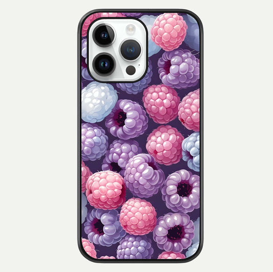 Berry Candy Pop Glass Case For iPhone 16 Pro by Custom World