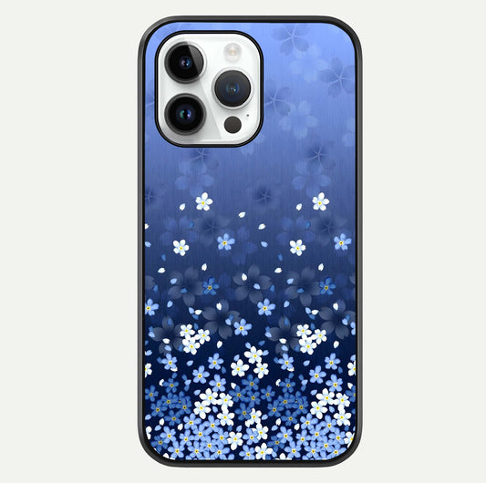 Blue Starry Glass Case For iPhone 16 Pro by Custom World