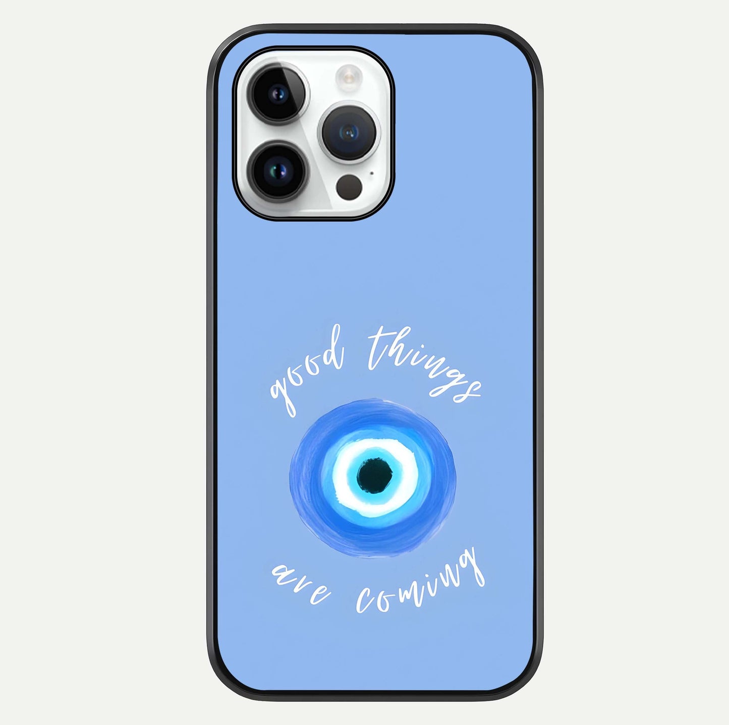 Bright Future Ahead Glass Case For iPhone 14 Pro by Custom World
