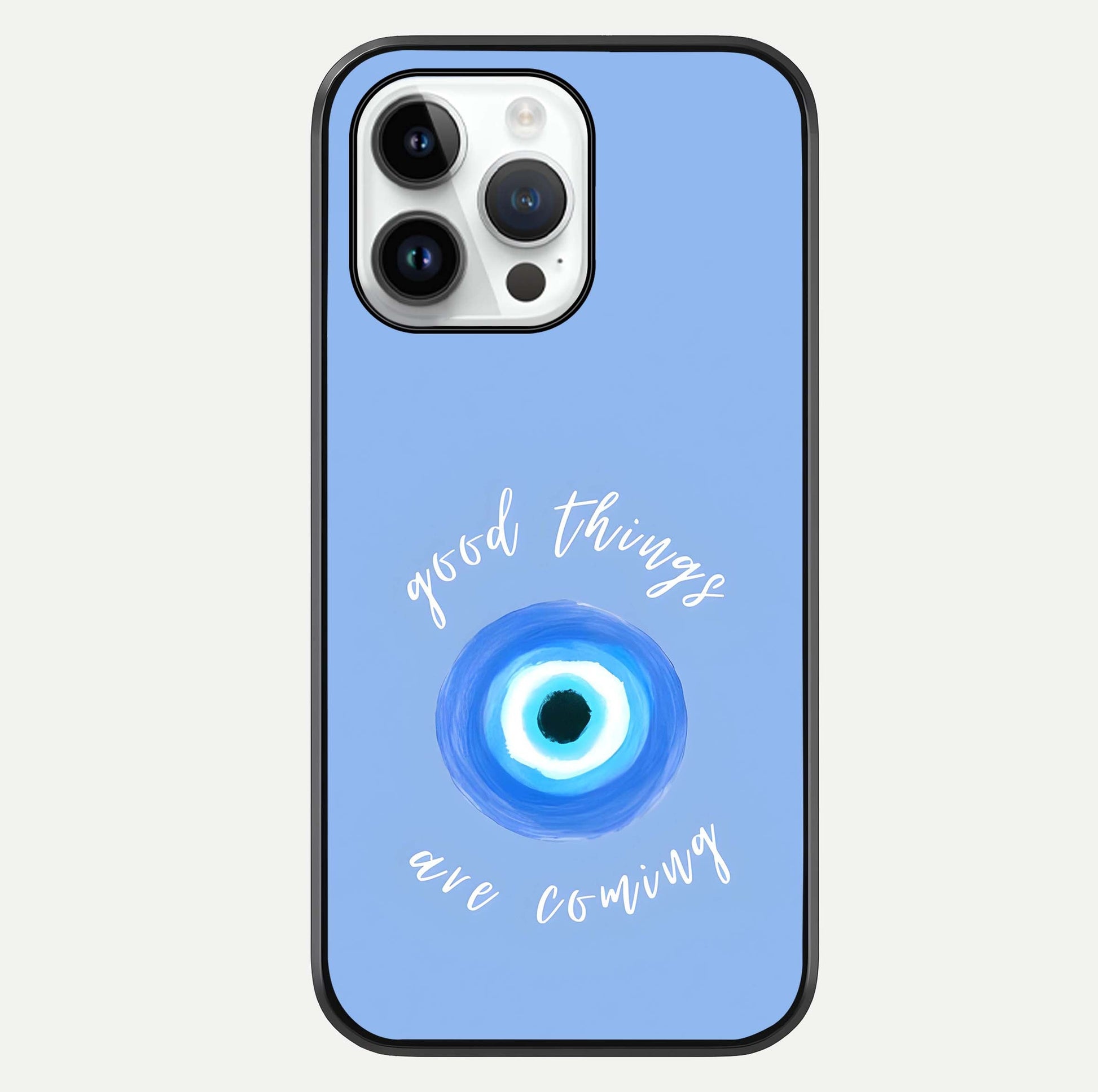 Bright Future Ahead Glass Case For iPhone 14 Pro by Custom World