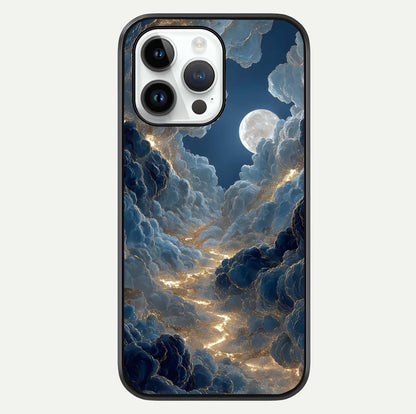 Celestial Cloud Road Glass Case For iPhone 14 Pro by Custom World