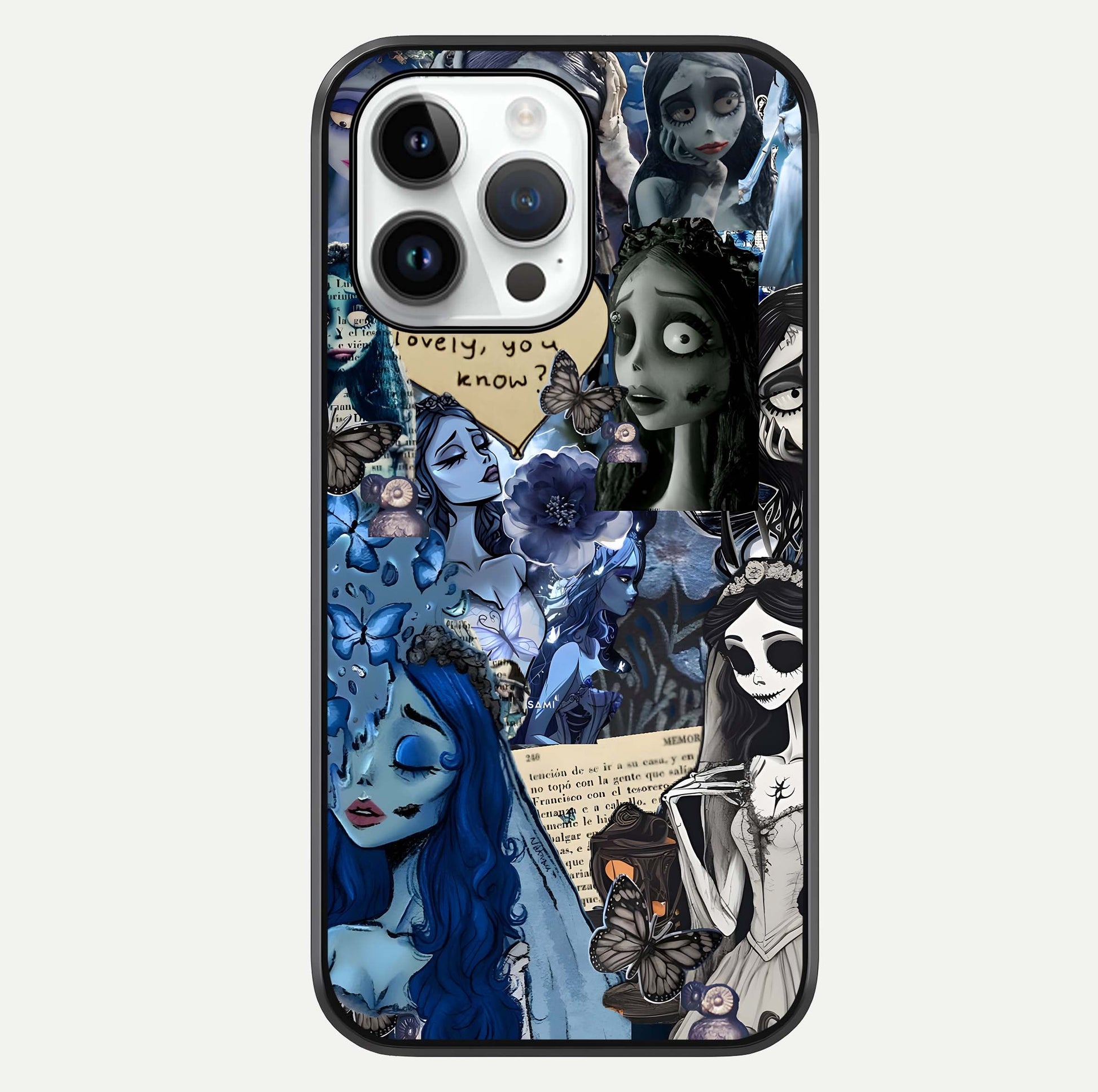 Corpse Bride Posters Glass Case For iPhone 14 Pro by Custom World