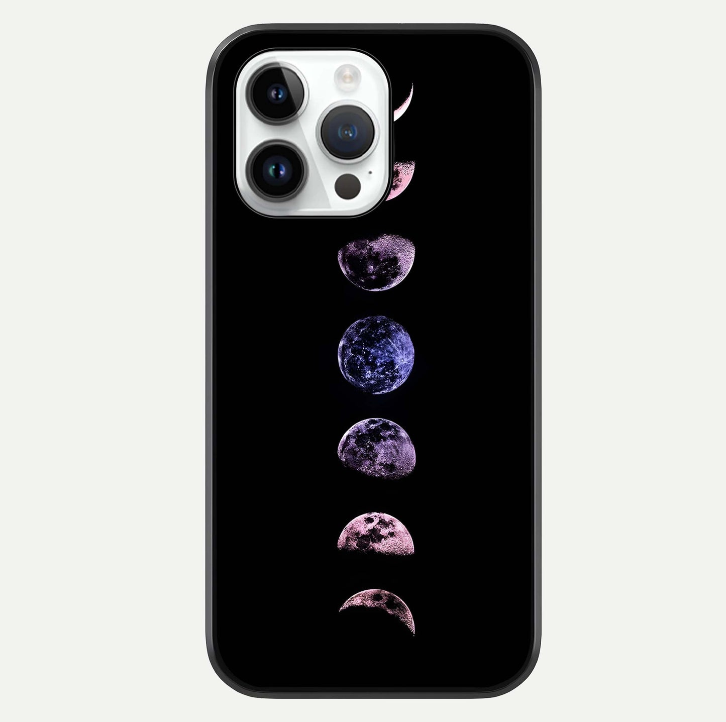 Crimson All Planets Glass Case For iPhone 14 Pro by Custom World