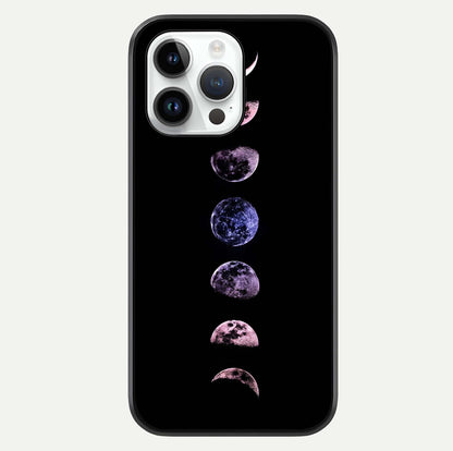 Crimson All Planets Glass Case For iPhone 14 Pro by Custom World