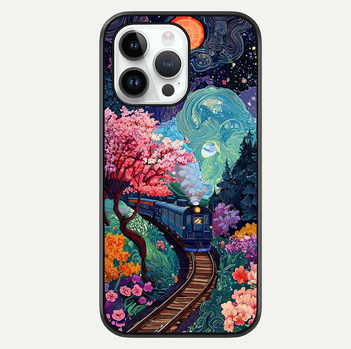 Digital Art Glass Case For iPhone 14 Pro by Custom World
