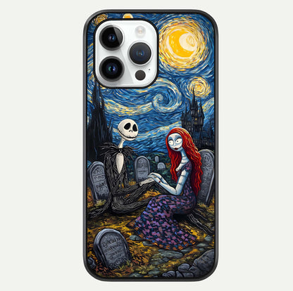 Eternal Night Love Glass Case For iPhone 14 Pro by Custom World