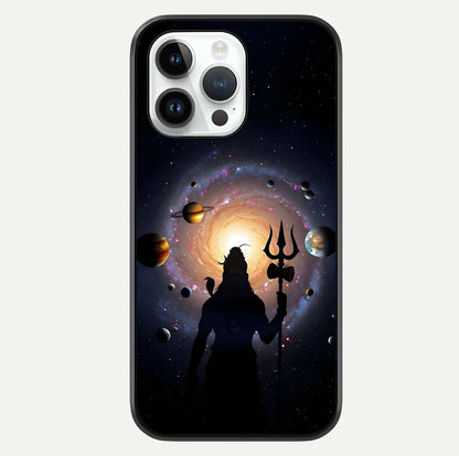 Galactic Shiva Vision Glass Case For iPhone 14 Pro by Custom World