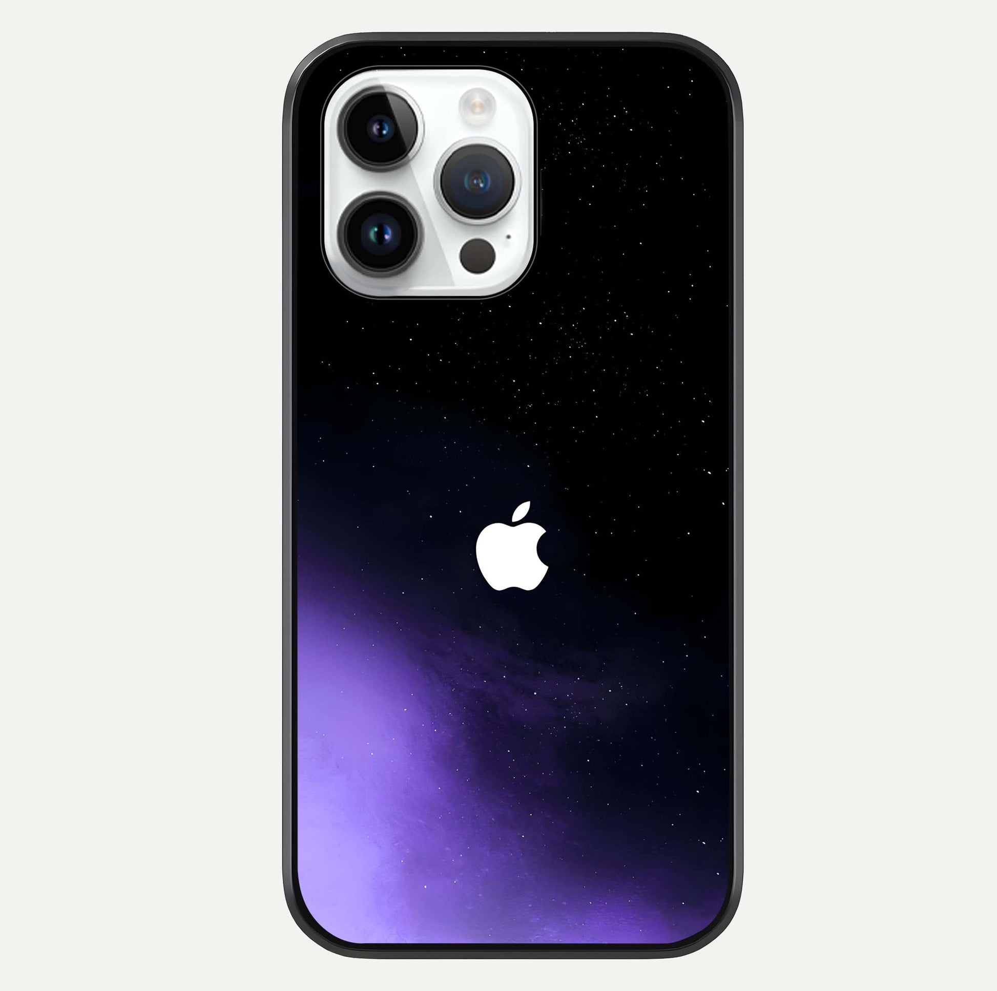 Galaxy Apple Aura Glass Case For iPhone 14 Pro by Custom World