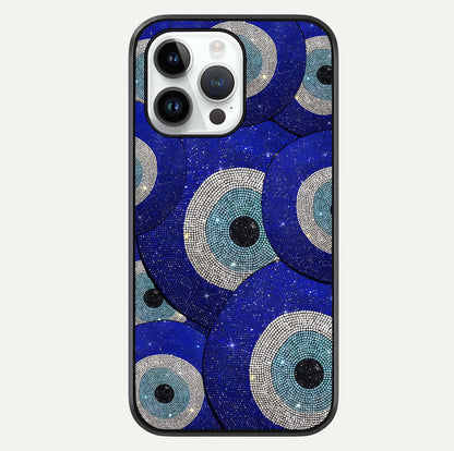 Galaxy Eye Flow Glass Case For iPhone 14 Pro by Custom World