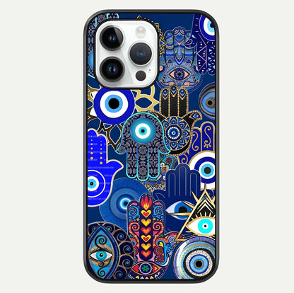 Mystic Palm Guard Glass Case For iPhone 14 Pro by Custom World