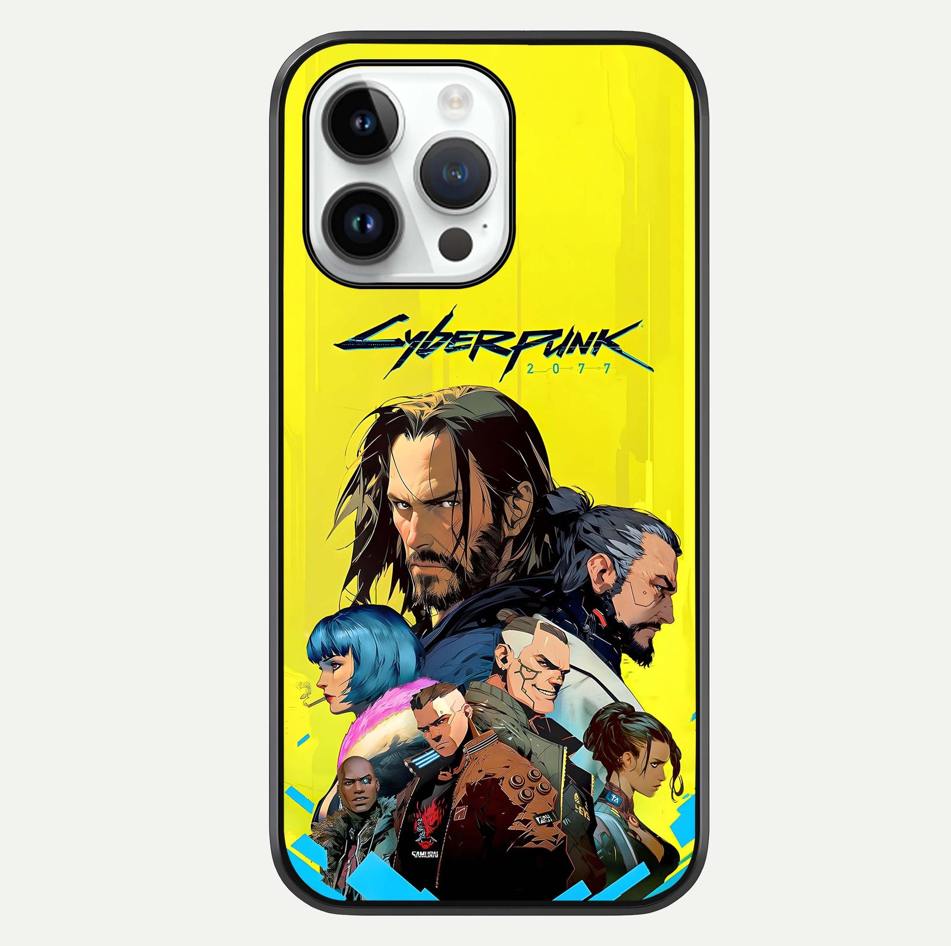 Neon Rebel Genesis Glass Case For iPhone 14 Pro by Custom World