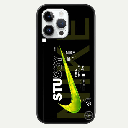 Neon Street Edition Glass Case For iPhone 14 Pro by Custom World