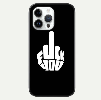 Rebel Mode On Glass Case For iPhone 14 Pro by Custom World