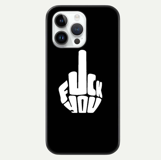 Rebel Mode On Glass Case For iPhone 14 Pro by Custom World