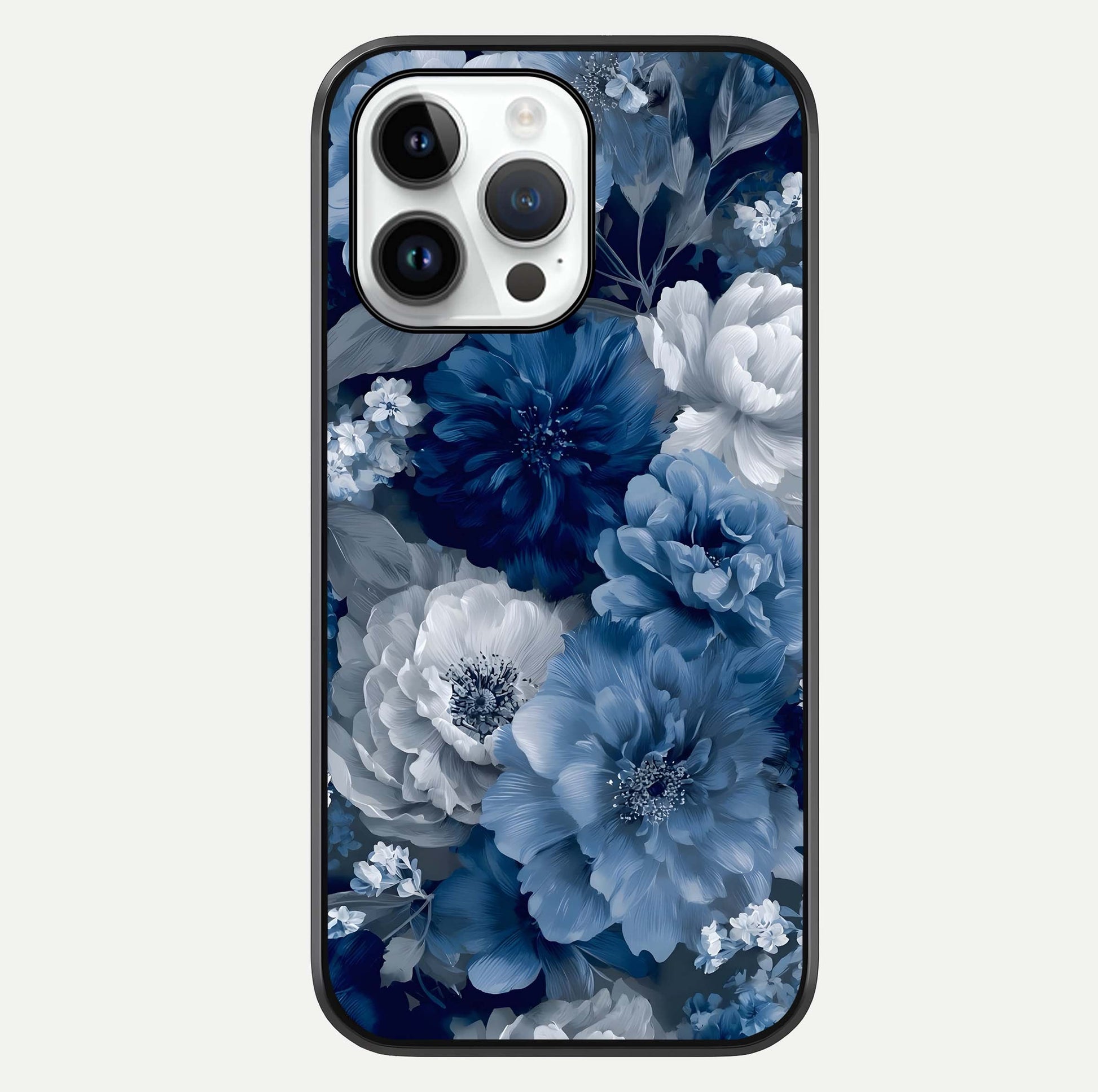Royal Bloom Garden Glass Case For iPhone 14 Pro by Custom World
