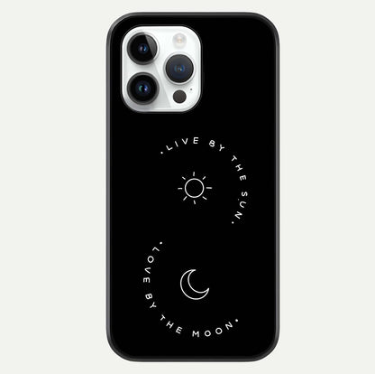 Sun Moon Balance Glass Case For iPhone 14 Pro by Custom World