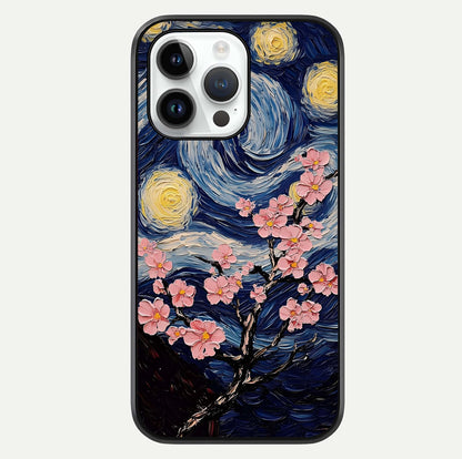 Van Gogh Scenery Glass Case For iPhone 14 Pro by Custom World