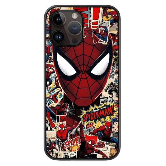 Aesthetic Wonder Spider Glass Case For iPhone 16 Pro by Custom World