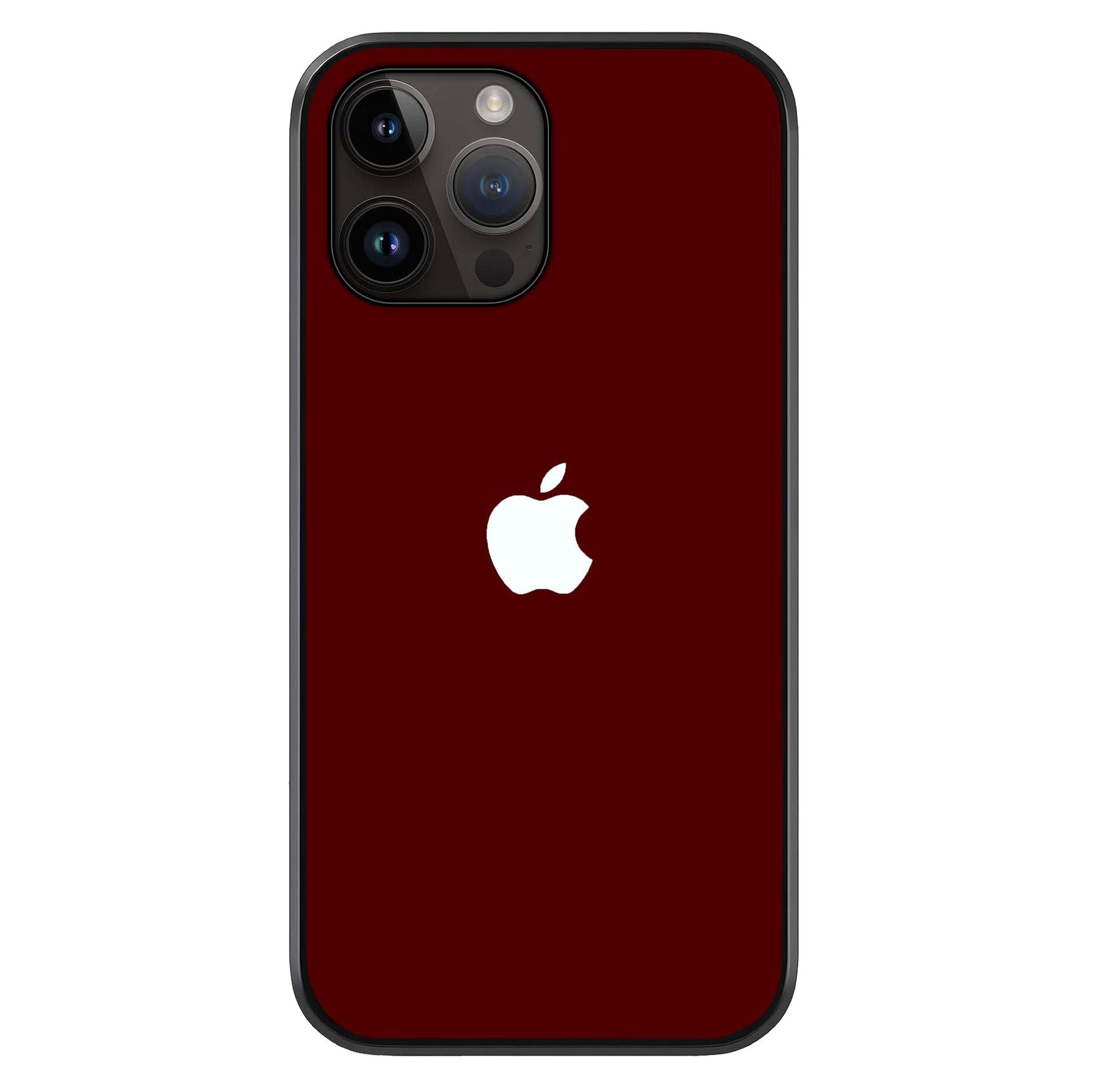 Apple Crimson Core Glass Case For iPhone 16 Pro by Custom World