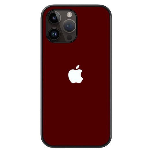 Apple Crimson Core Glass Case For iPhone 16 Pro by Custom World