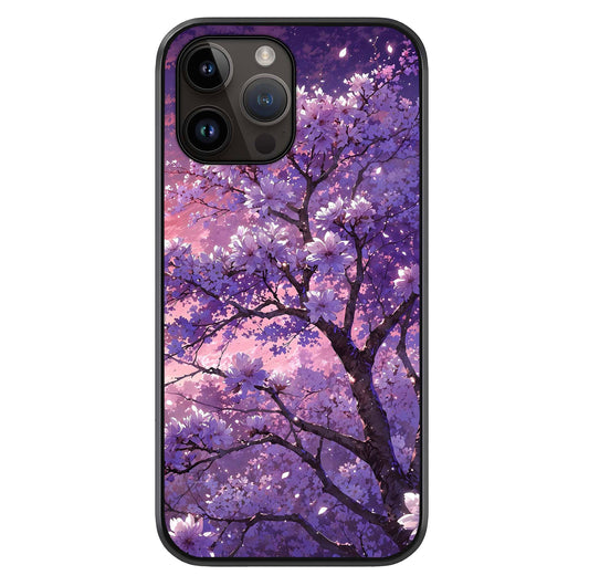 Blossom Tree Glass Case For iPhone 16 Pro by Custom World