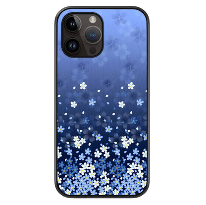 Blue Starry Glass Case For iPhone 16 Pro by Custom World