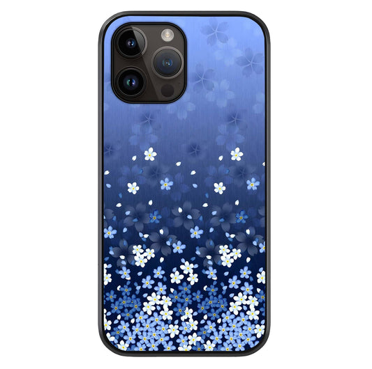Blue Starry Glass Case For iPhone 16 Pro by Custom World