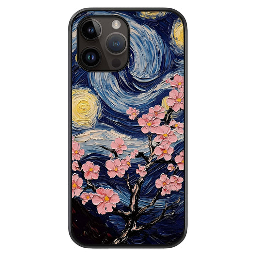 Van Gogh Scenery Glass Case For iPhone 16 Pro by Custom World
