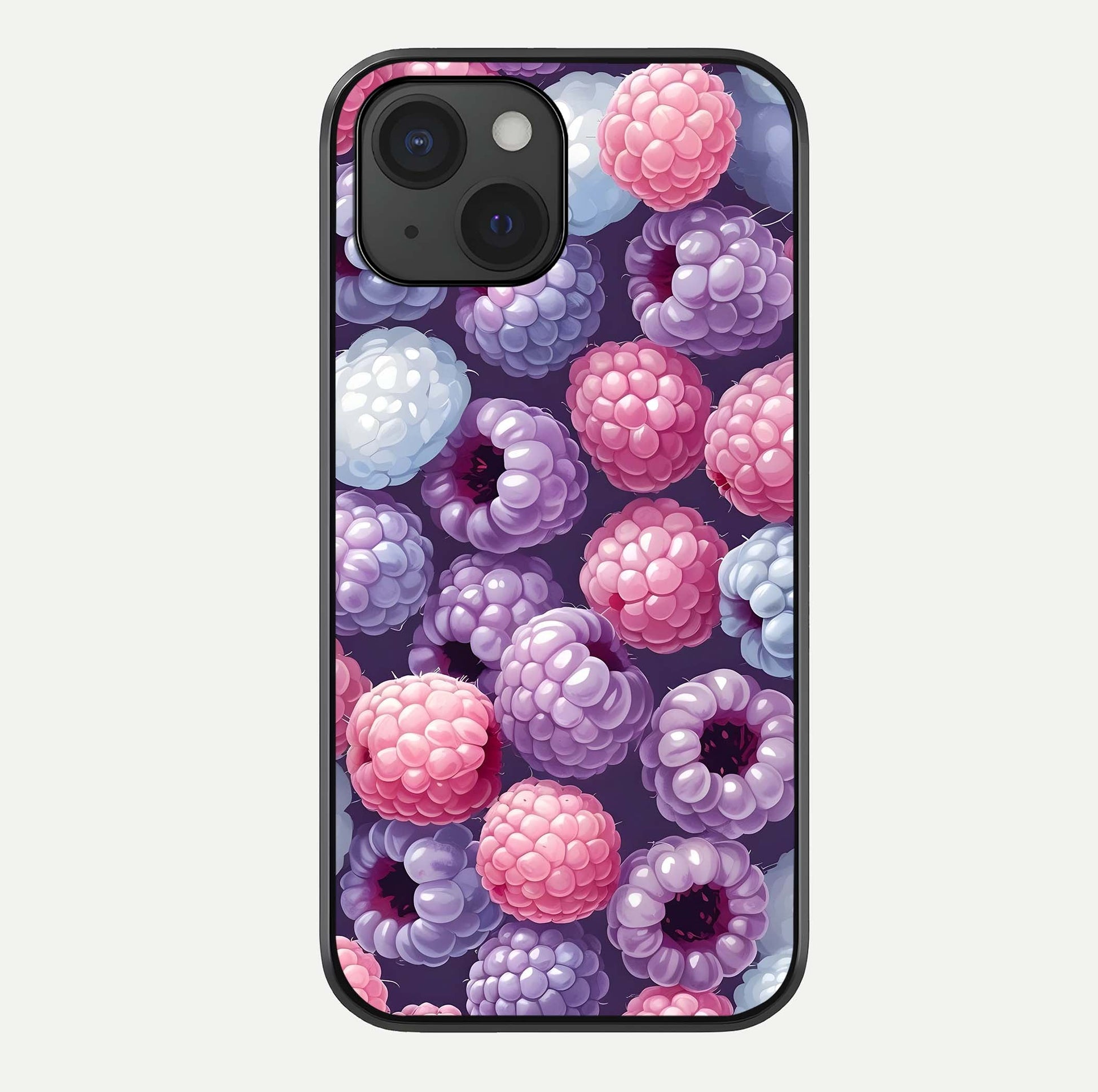 Berry Candy Pop Glass Case For iPhone 15 by Custom World