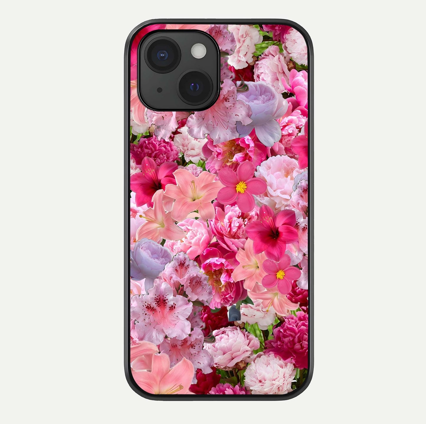 Bloom Crush Fantasy Glass Case For iPhone 15 by Custom World
