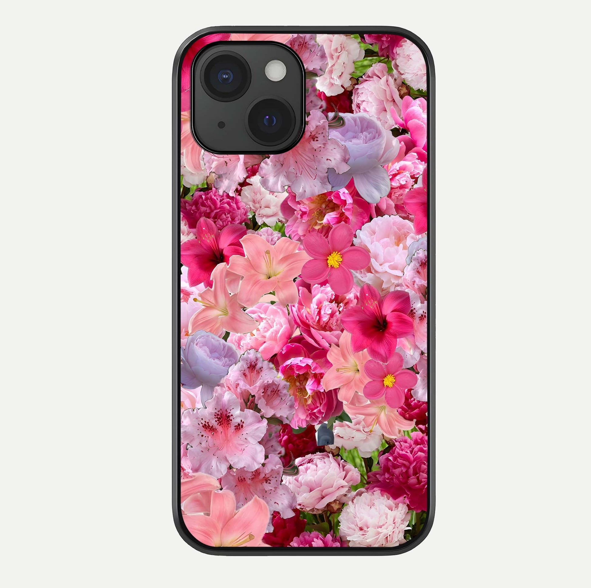 Bloom Crush Fantasy Glass Case For iPhone 15 by Custom World