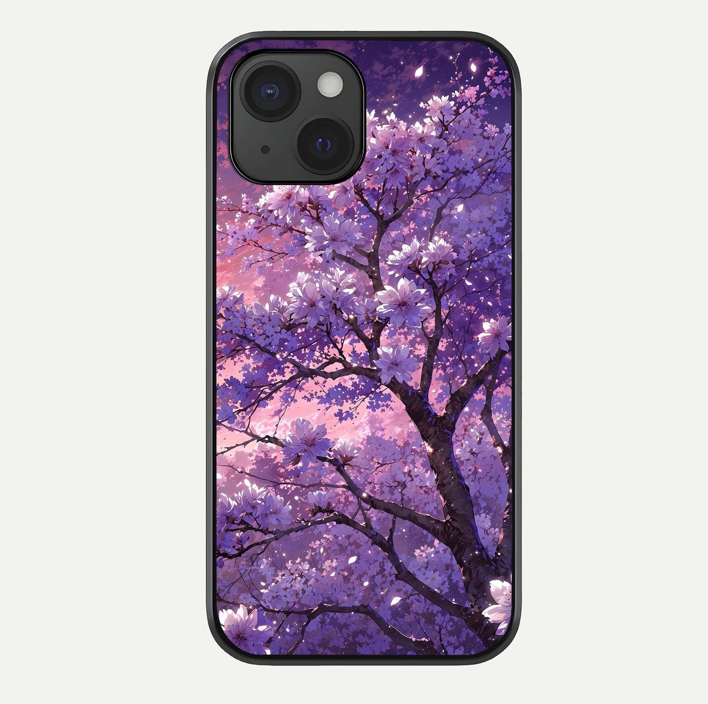 Blossom Tree Glass Case For iPhone 15 by Custom World
