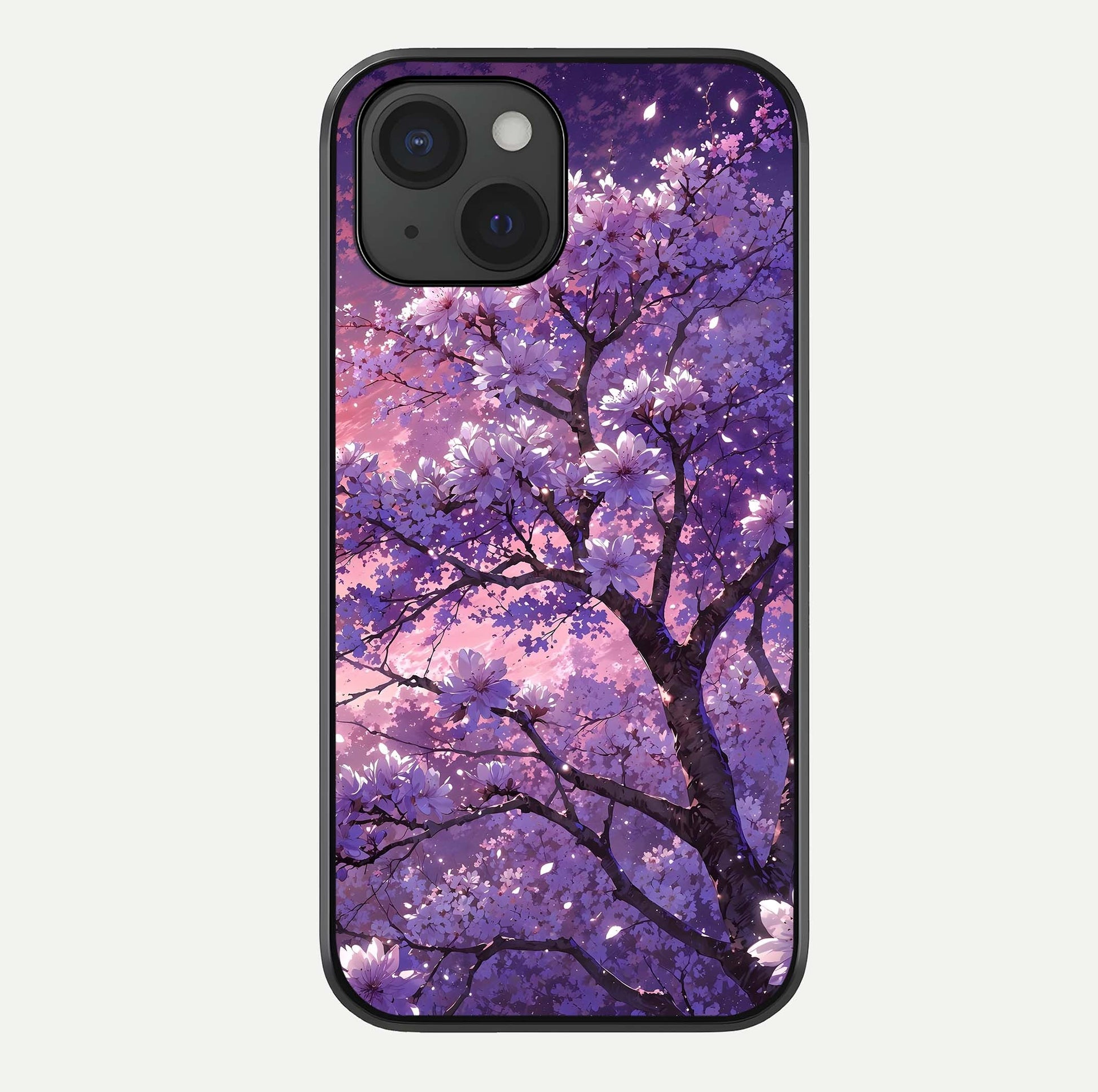 Blossom Tree Glass Case For iPhone 15 by Custom World