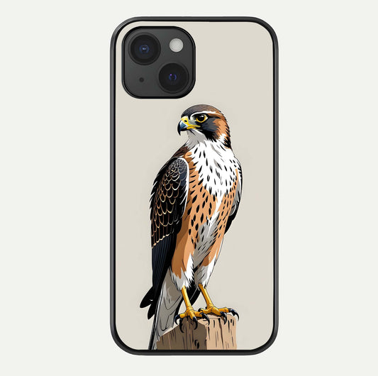 Clever Eagle Glass Case For iPhone 15 by Custom World