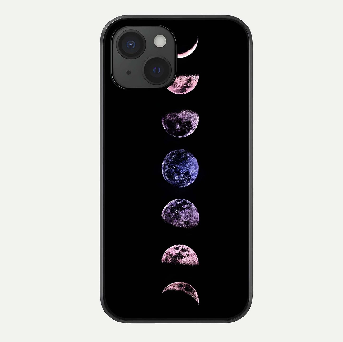 Crimson All Planets Glass Case For iPhone 15 by Custom World