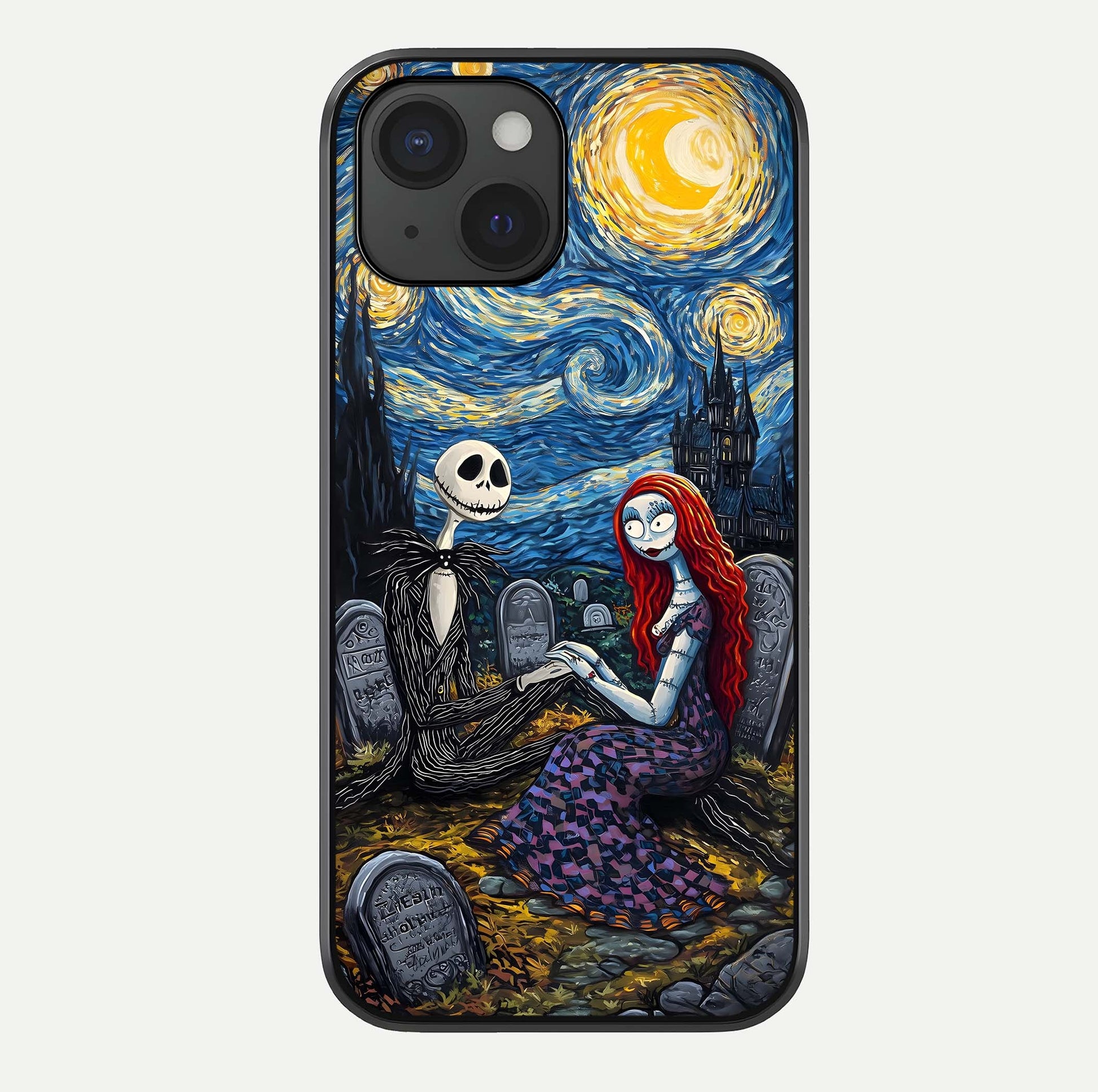 Eternal Night Love Glass Case For iPhone 15 by Custom World