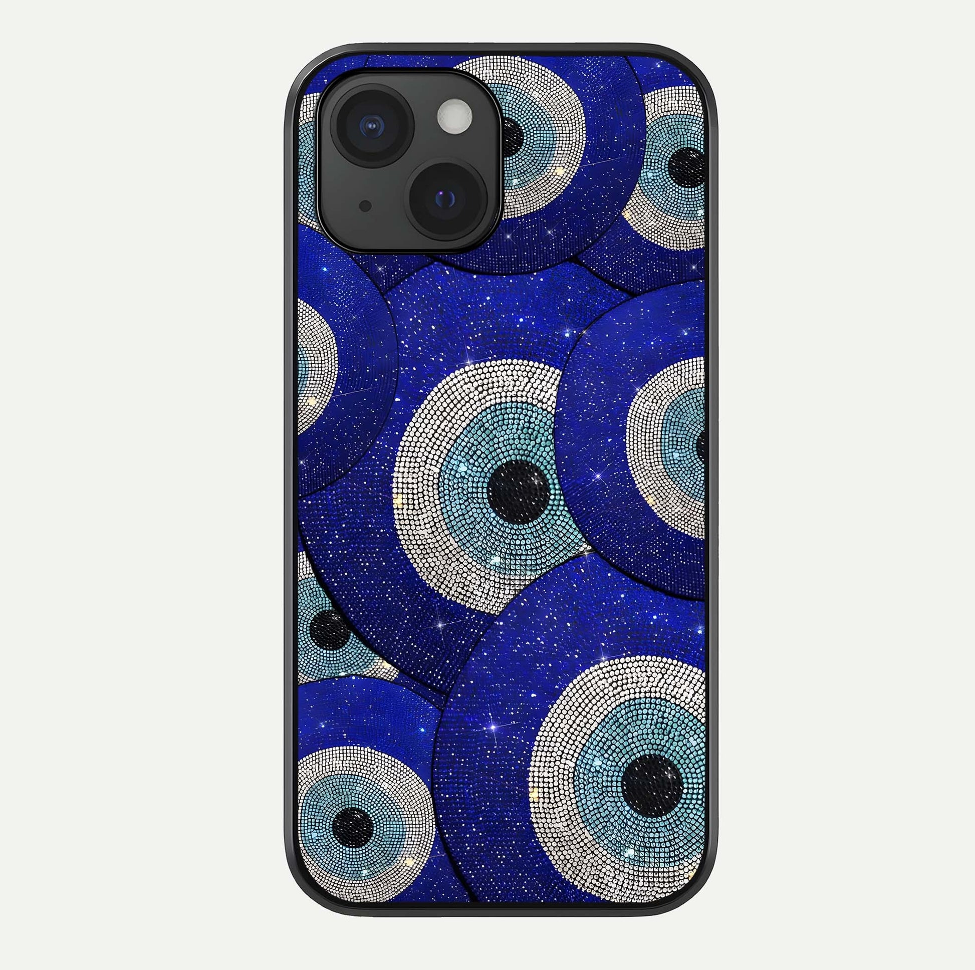 Galaxy Eye Flow Glass Case For iPhone 15 by Custom World